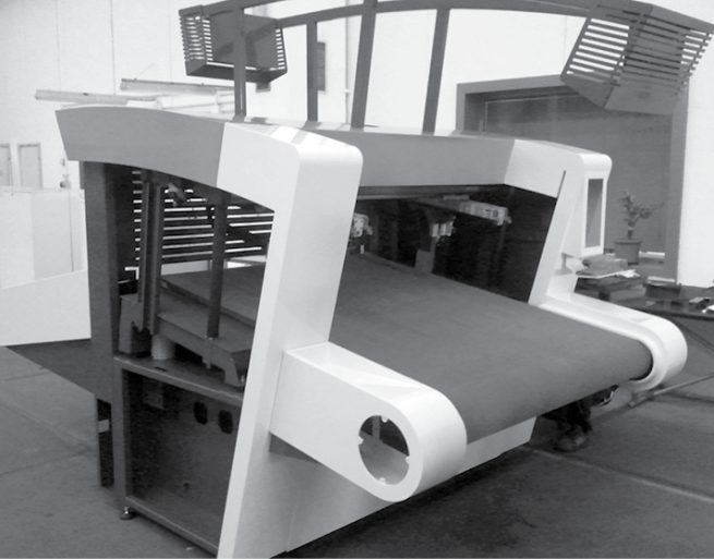 Progettazione Design carrozzeria macchina di taglio continuo ATOM