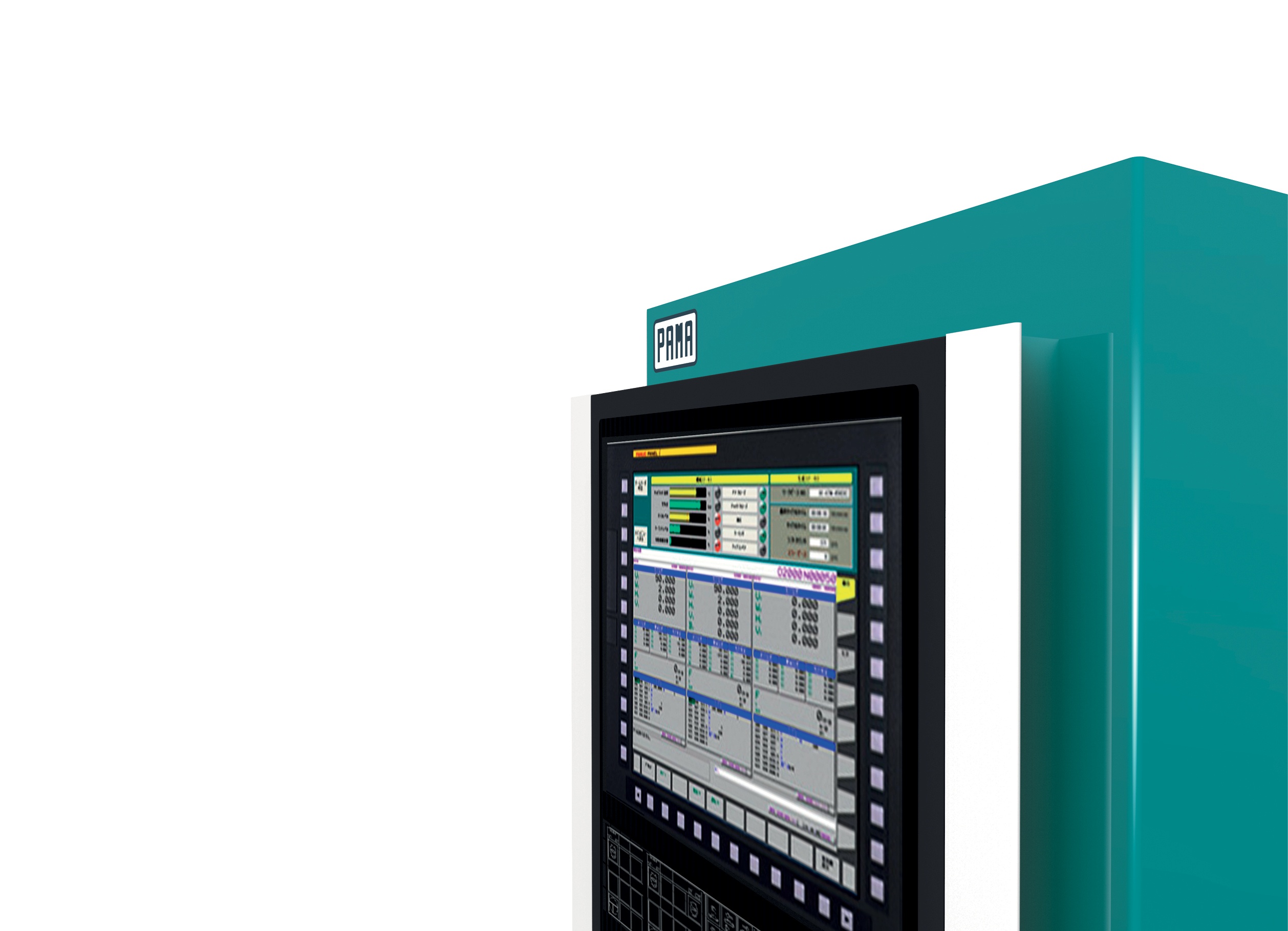 Industrial design e progettazione Centro di Controllo PAMA