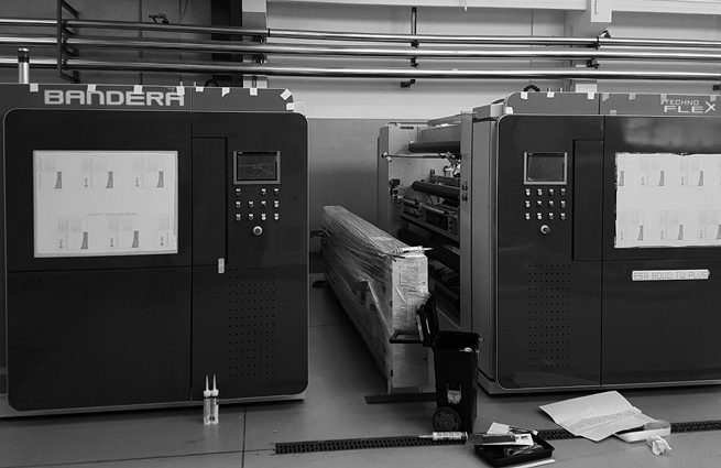 Industrial design carrozzeria impianto di produzione per pellicola Bandera
