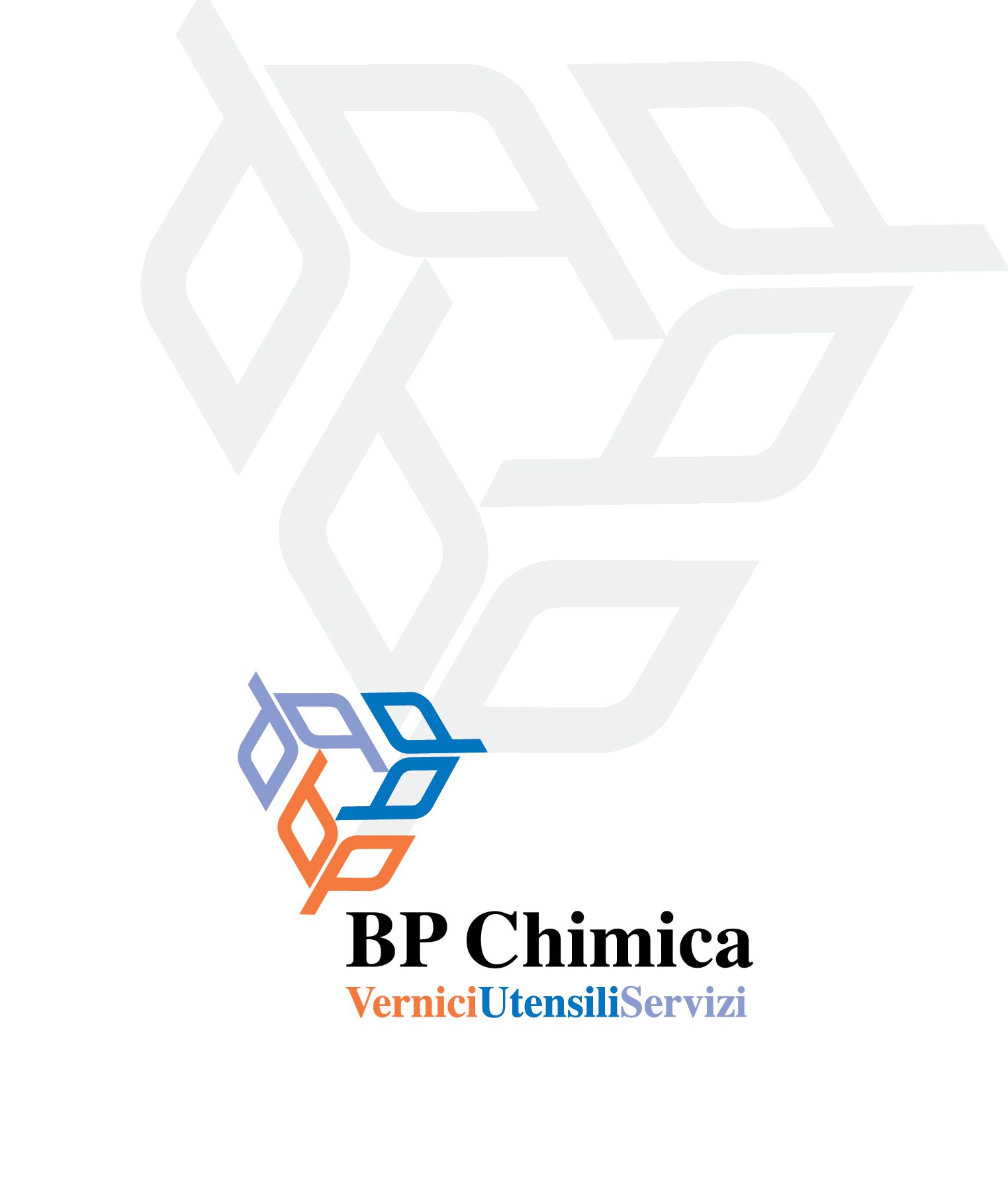 design brand aziendale, marchio e immagine coordinata BP Chimica