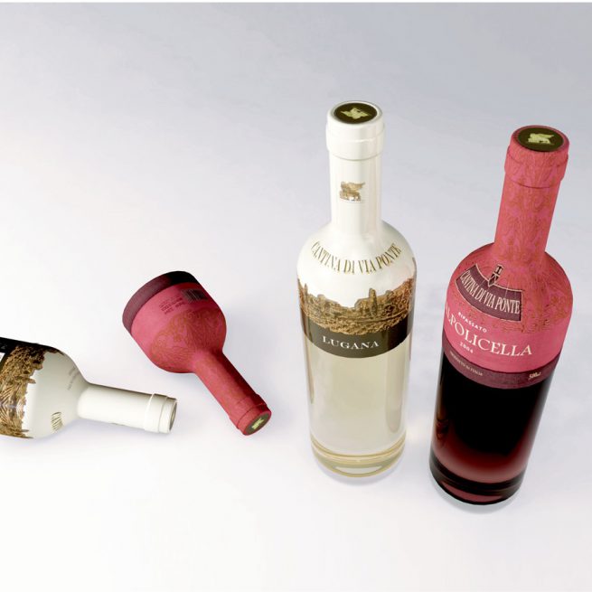 brevetto capsula etichetta bottiglia vino, design capsula bottiglia