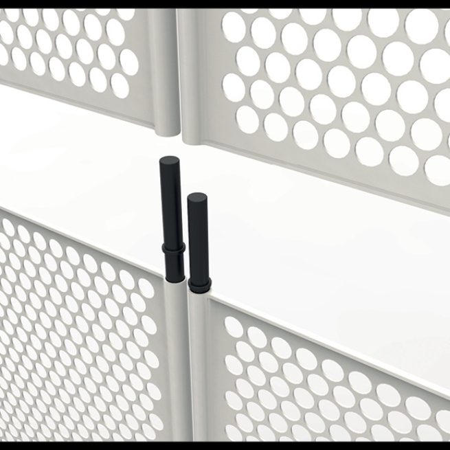 Design sistema recinzioni industriali plastica, progettazione recinzione