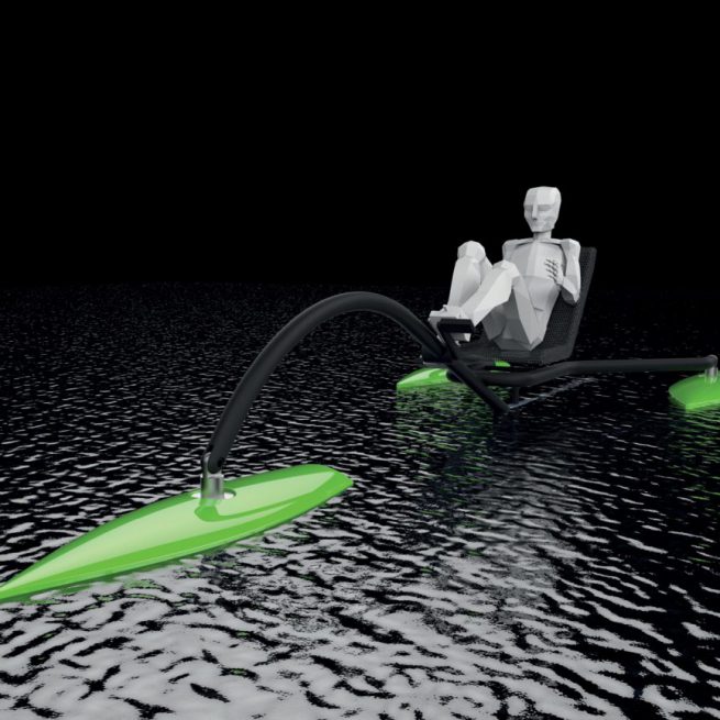 design e-boat, progettazione natante ultraleggero pedalata assistita