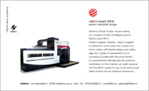 Campagna Stampa fishform 2014_07 REDDOT